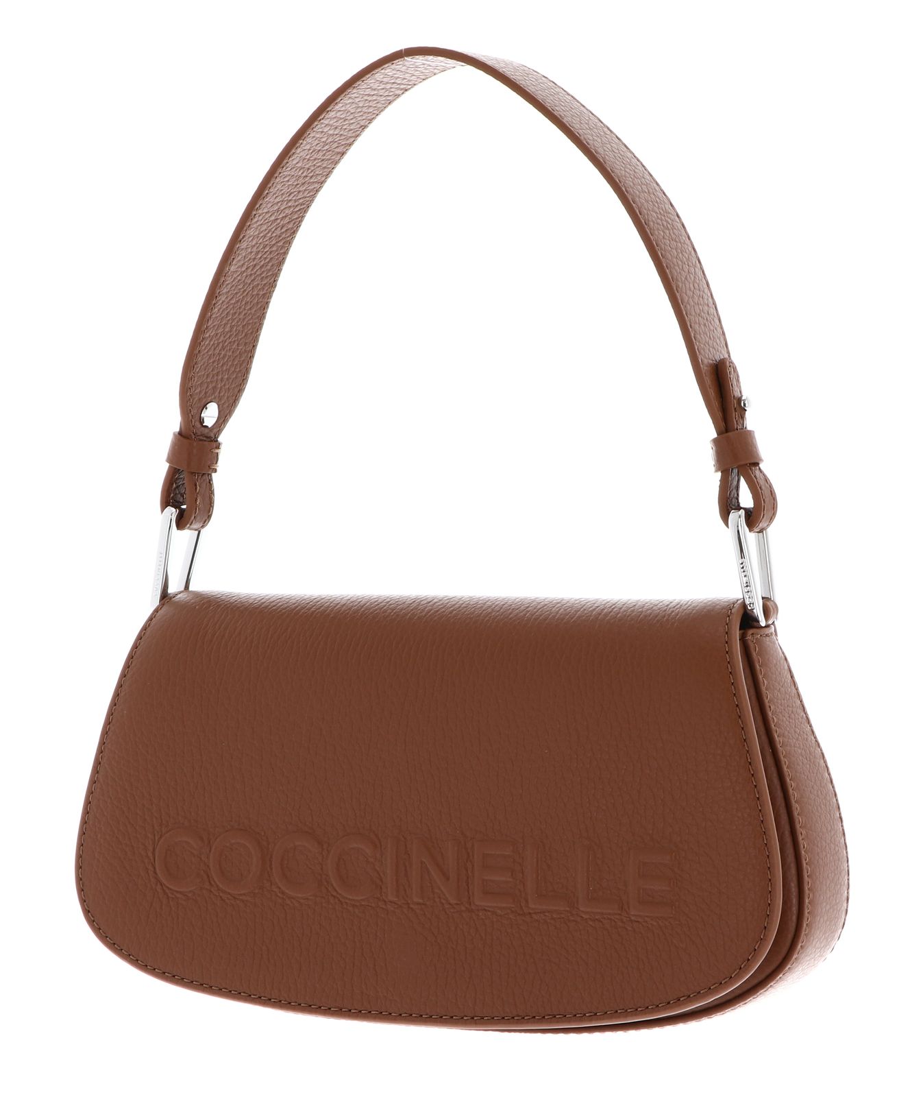 COCCINELLE Myrtha Maxi Log Mini Crossbody Bag S Cognac COCCINELLE Myrtha Maxi Log Mini Crossbody Bag S Cognac
