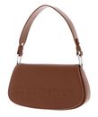 COCCINELLE Myrtha Maxi Log Mini Crossbody Bag S Cognac