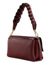 COCCINELLE Boheme Grana Double Shoulder Bag Ribes / Prune