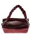 COCCINELLE Boheme Handbag Suede Grainy Leather Ribes / Ribes COCCINELLE Boheme Handbag Suede Grainy Leather Ribes / Ribes