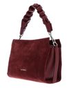 COCCINELLE Boheme Handbag Suede Grainy Leather Ribes / Ribes COCCINELLE Boheme Handbag Suede Grainy Leather Ribes / Ribes