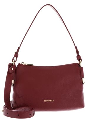 COCCINELLE Rebekka Mini Bag Grained Leather Ribes