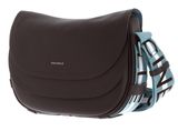COCCINELLE Raquel Crossbody Bag Brunette / Arctic Blue COCCINELLE Raquel Crossbody Bag Brunette / Arctic Blue