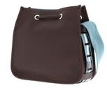 COCCINELLE Raquel Crossbody Bag Brunette / Arctic Blue COCCINELLE Raquel Crossbody Bag Brunette / Arctic Blue