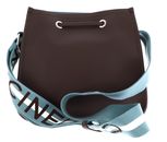 COCCINELLE Raquel Crossbody Bag Brunette / Arctic Blue COCCINELLE Raquel Crossbody Bag Brunette / Arctic Blue