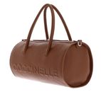 COCCINELLE Myrtha Maxi Log Handbag Cognac