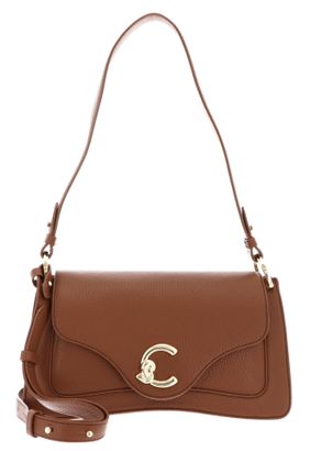 COCCINELLE C-Me Handle Bag Cognac