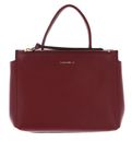 COCCINELLE Arlettis Signature Handbag Grained Leather Ribes COCCINELLE Arlettis Signature Handbag Grained Leather Ribes