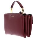 COCCINELLE Arlettis Signature Handbag Grained Leather Ribes COCCINELLE Arlettis Signature Handbag Grained Leather Ribes