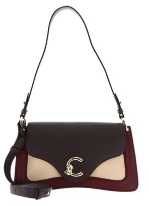 COCCINELLE C-Me Tricolor Handbag Ribe / Brun / Betul