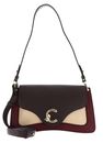 COCCINELLE C-Me Tricolor Handbag Ribe / Brun / Betul COCCINELLE C-Me Tricolor Handbag Ribe / Brun / Betul