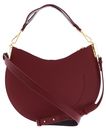 COCCINELLE Sunup Handbag Double Grainy Leather Ribes / Prune