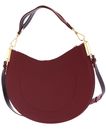 COCCINELLE Sunup Handbag Double Grainy Leather Ribes / Prune