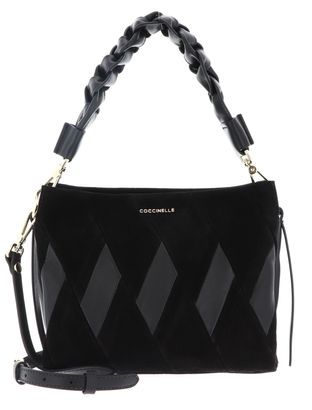 COCCINELLE Boheme New Geomet.Patch Handbag Noir / Noir