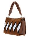 COCCINELLE Boheme New Geomet.Patch Handbag Multi Cognac / Cognac COCCINELLE Boheme New Geomet.Patch Handbag Multi Cognac / Cognac