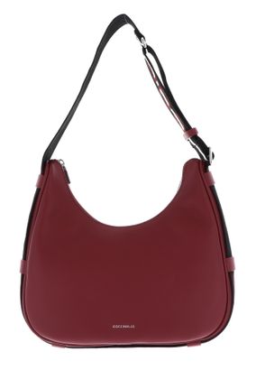 COCCINELLE Raquel Handbag Double Grainy Leather S Ribes / Prune