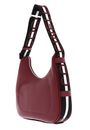 COCCINELLE Raquel Handbag Double Grainy Leather S Ribes / Prune