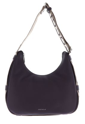 COCCINELLE Raquel Handbag Double Grainy Leather S Prune / Ribes