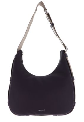 COCCINELLE Raquel Handbag Double Grainy Leather M Prune / Ribes