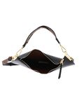COCCINELLE Sunup Handbag Double Grainy Leather Noir / Cognac COCCINELLE Sunup Handbag Double Grainy Leather Noir / Cognac