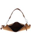 COCCINELLE Sunup Handbag Suede Leather Cognac COCCINELLE Sunup Handbag Suede Leather Cognac