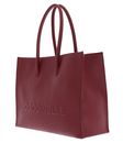 COCCINELLE Myrtha Maxi Log Handbag Grained Leather Ribes COCCINELLE Myrtha Maxi Log Handbag Grained Leather Ribes