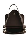 COCCINELLE C-Me Handle Bag Brunette COCCINELLE C-Me Handle Bag Brunette