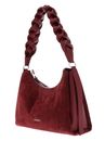 COCCINELLE Suede Bimaterial Shoulderbag Ribes / Ribes COCCINELLE Suede Bimaterial Shoulderbag Ribes / Ribes