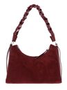 COCCINELLE Suede Bimaterial Shoulderbag Ribes / Ribes COCCINELLE Suede Bimaterial Shoulderbag Ribes / Ribes