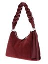 COCCINELLE Suede Bimaterial Shoulderbag Ribes / Ribes COCCINELLE Suede Bimaterial Shoulderbag Ribes / Ribes