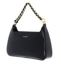 COCCINELLE Beat Generatio Shiny Wrinkled Shoulder Bag Noir / Noir COCCINELLE Beat Generatio Shiny Wrinkled Shoulder Bag Noir / Noir