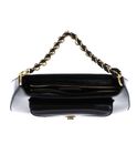COCCINELLE Beat Generatio Shiny Wrinkled Shoulder Bag Noir / Noir COCCINELLE Beat Generatio Shiny Wrinkled Shoulder Bag Noir / Noir