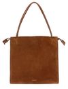 COCCINELLE Dulse Suede Shoulderbag Cognac / Cognac COCCINELLE Dulse Suede Shoulderbag Cognac / Cognac