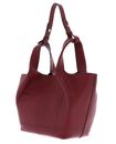 COCCINELLE Beat Shopping Double Grainy Leather Handbag S Ribes / Prune COCCINELLE Beat Shopping Double Grainy Leather Handbag S Ribes / Prune