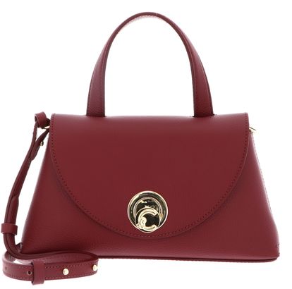 COCCINELLE Nikla Handbag Double Grainy Leather Ribes / Prune