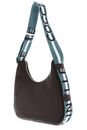 COCCINELLE Raquel Handbag Double Grainy Leather S Brunette / Arctic Blue
