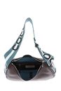 COCCINELLE Raquel Handbag Double Grainy Leather S Brunette / Arctic Blue