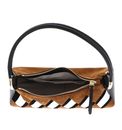 COCCINELLE Lisbet N.G.Patc Handbag Multi Cognac / Noir