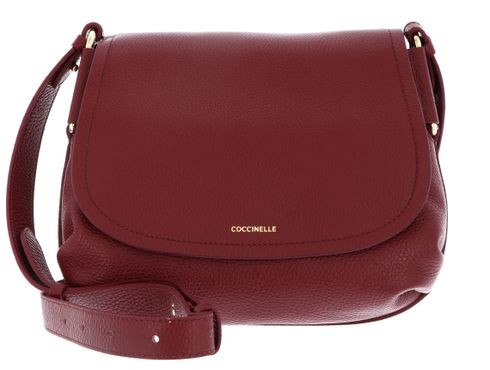 COCCINELLE Rebekka Handbag Grained Leather Ribes