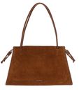 COCCINELLE Dulse Suede Shoulderbag Cognac / Cognac COCCINELLE Dulse Suede Shoulderbag Cognac / Cognac
