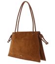 COCCINELLE Dulse Suede Shoulderbag Cognac / Cognac COCCINELLE Dulse Suede Shoulderbag Cognac / Cognac
