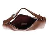 COCCINELLE Elinor Handbag Grained Leather Cognac COCCINELLE Elinor Handbag Grained Leather Cognac