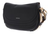 COCCINELLE Raquel Crossbody Bag Noir / Cognac COCCINELLE Raquel Crossbody Bag Noir / Cognac