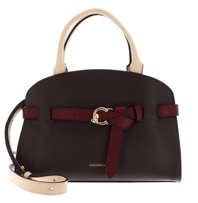 COCCINELLE Sabine Handbag Brunette / Betulla / Ribes