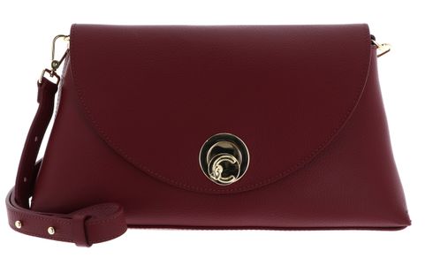 COCCINELLE Nikla Handbag Double Grainy Leather Ribes / Prune