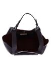 COCCINELLE Beat Shopping Double Grainy Leather Handbag S Prune / Ribes