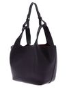 COCCINELLE Beat Shopping Double Grainy Leather Handbag S Prune / Ribes