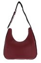 COCCINELLE Raquel Handbag Double Grainy Leather M Ribes / Prune COCCINELLE Raquel Handbag Double Grainy Leather M Ribes / Prune