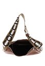 COCCINELLE Raquel Handbag Double Grainy Leather S Cognac / Noir
