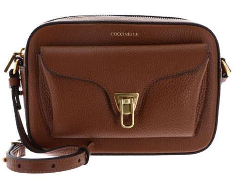 COCCINELLE Beat Soft Camera Bag Cognac